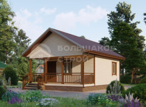 Каркасный дом ДК096