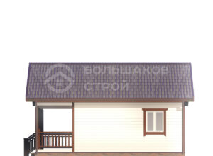Каркасный дом ДК096