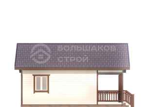 Каркасный дом ДК096