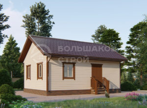 Каркасный дом ДК098