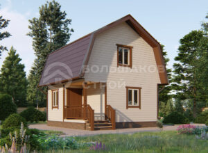 Каркасный дом ДК113