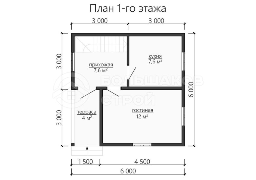 План 1 этаж