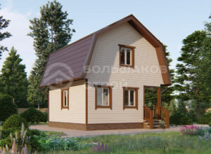 Каркасный дом ДК114
