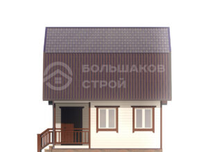 Каркасный дом ДК114