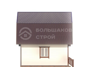 Каркасный дом ДК114