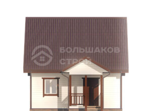 Каркасный дом ДК123