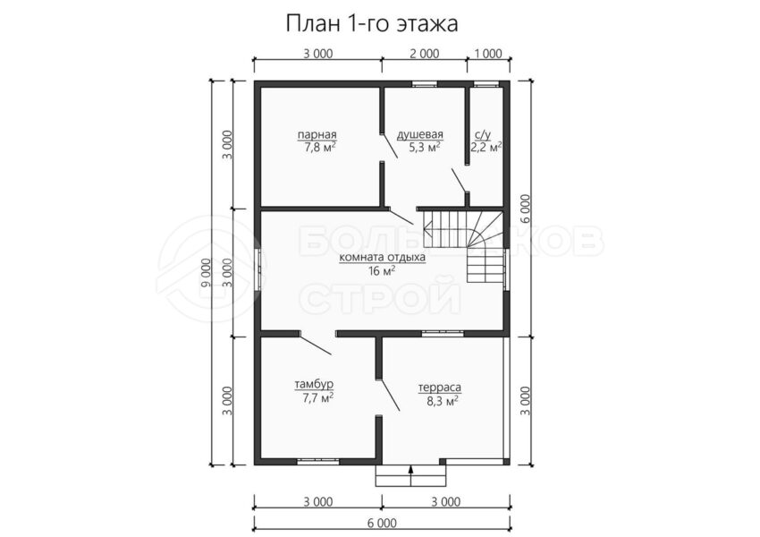 План 1 этаж
