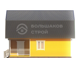 Баня из бруса ББ062