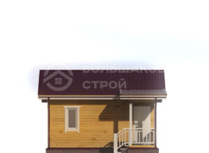 Баня из бруса ББ020