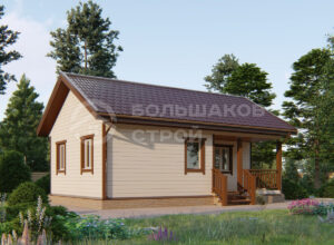 Каркасный дом ДК013