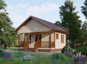 Каркасный дом ДК089