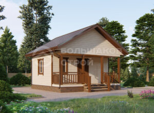 Каркасный дом ДК089